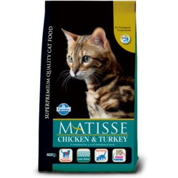 Farmina Cat Matisse Chicken & Turkeyсухий корм для дорослих котів з куркою та індичкою 10кг