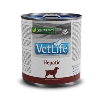 Farmina Cans Dog Vet Life Hepaticвологий корм-дієта при хронічній печінковій недостатності 300г