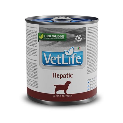 Farmina Cans Dog Vet Life Hepaticвологий корм-дієта при хронічній печінковій недостатності 300г