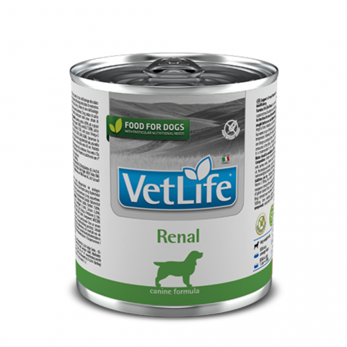 Farmina Cans Dog Vet Life Renalвологий корм-дієта для підтримки функції нирок 300г