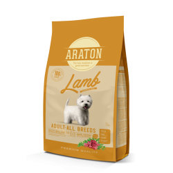 Сухий корм Araton Dog Lamb Adult All Breeds Для собак усіх порід з Ягням 3кг
