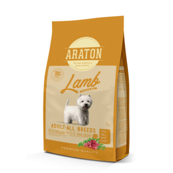 Сухий корм Araton Dog Lamb Adult All Breeds Для собак усіх порід з Ягням 15кг