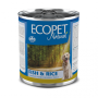 Farmina Cans Ecopet Natural Dog Fish&Riceвологий корм для собак з оселедцем 300г