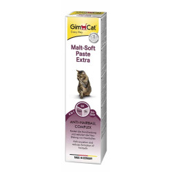 GimCat Malt-Soft Extra - паста для виведення шерсті зі шлунку котів