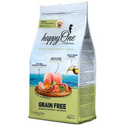 Беззерновий корм для цуценят і годуючих сук зі свіжим м’ясом happyOne Mediterraneum Puppy Fresh Meat 3 кг