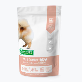 Nature's Protection Mini Junior Small breeds Для цуценят дрібних порід 500г