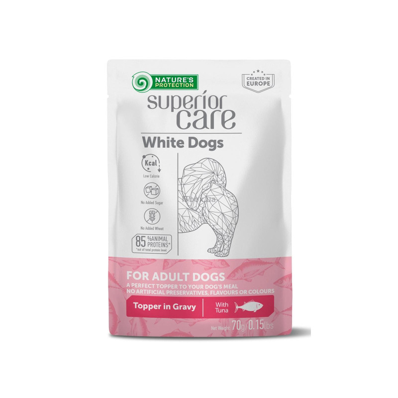 Nature's Protection Superior Care White Dog Adult with Tuna