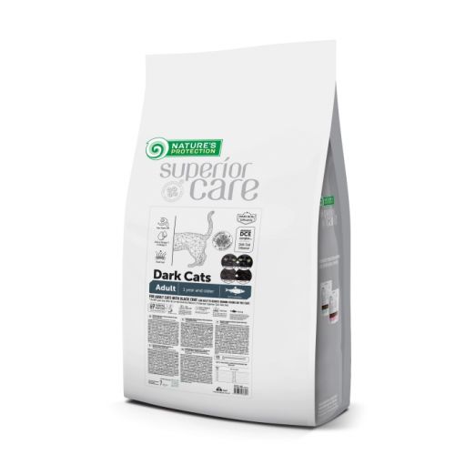 Nature's Protection SC Dark Cats Grain Free Herringбеззерновий корм для кішок з темним забарвленням з оселедцем 7кг