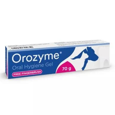 Гель Orozyme (Орозим) для собак та кішок для боротьби з проблемами зубів та ясен 70 г