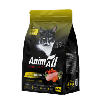 Сухий корм Animall (Енімал) Cat Fresh Chicken для котів зі свіжою куркою 12кг